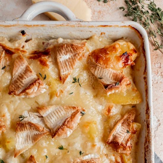 cheesy scalloped potatoes - Recipe photo by whisked away kitchen