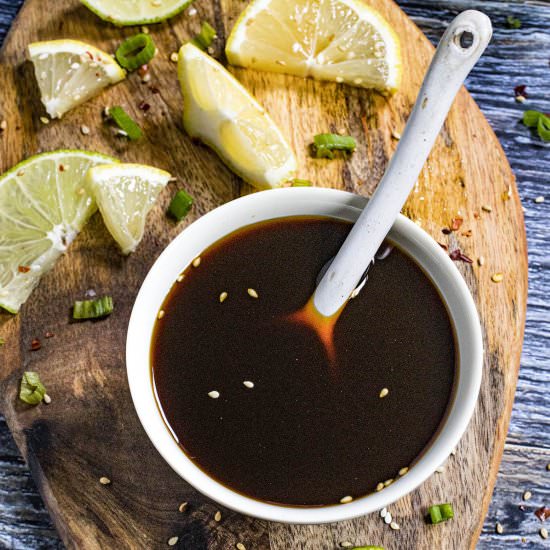 Homemade Ponzu Sauce - Recipe photo by ChiliPepperMadness