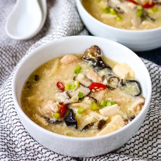 Chicken Hot and Sour Soup - Recipe photo by AllWaysDelicious