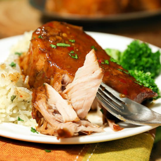 Crock Pot Pork Chops and Gravy - Recipe photo by The Slow Roasted Italian