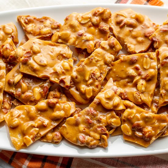 Peanut Brittle - Recipe photo by Savingroomfordessert
