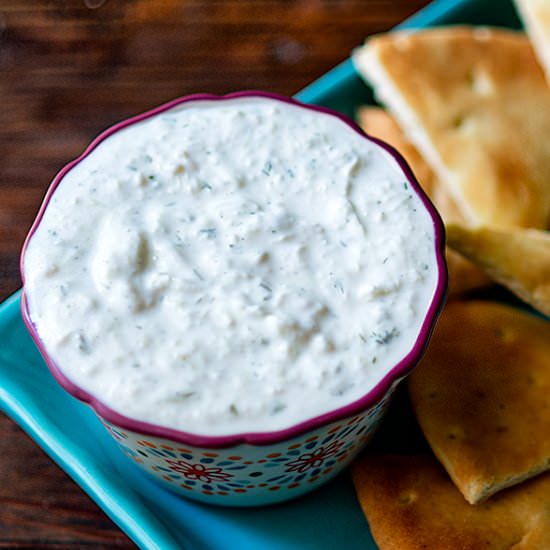 Tzatziki Sauce - Recipe photo by Chicken Fried Kitchen