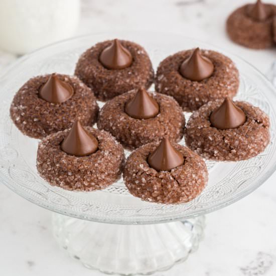 Chocolate Kiss Cookies - Recipe photo by girlinspired