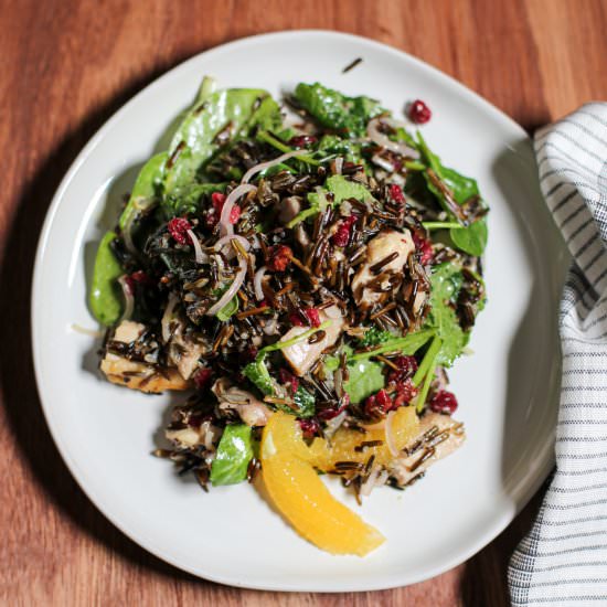 Winter Wild Rice Salad - Recipe photo by theproducepack
