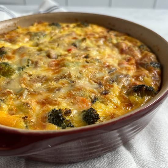 Crustless Quiche - Recipe photo by scotch_scones
