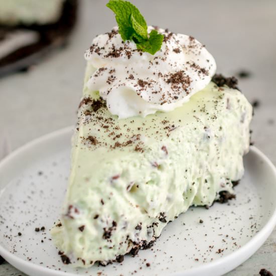 Mint Chocolate Cheesecake - Recipe photo by fitandfull