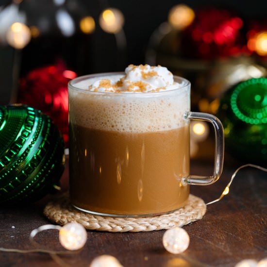 Chestnut Praline Latte - Recipe photo by thehealthfulideas
