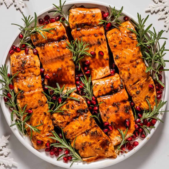 Christmas Salmon - Recipe photo by The Endless Meal