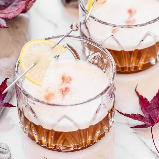 Maple Bourbon Sour - Recipe photo by The Endless Meal