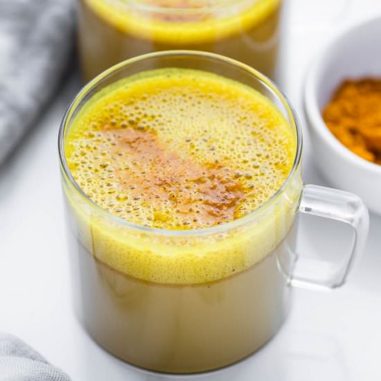 Coconut Turmeric Latte - Recipe photo by The Endless Meal