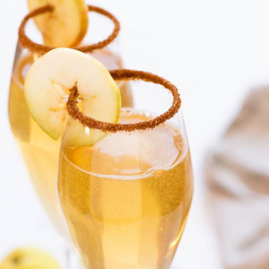 Apple Cider Mimosa - Recipe photo by The Endless Meal