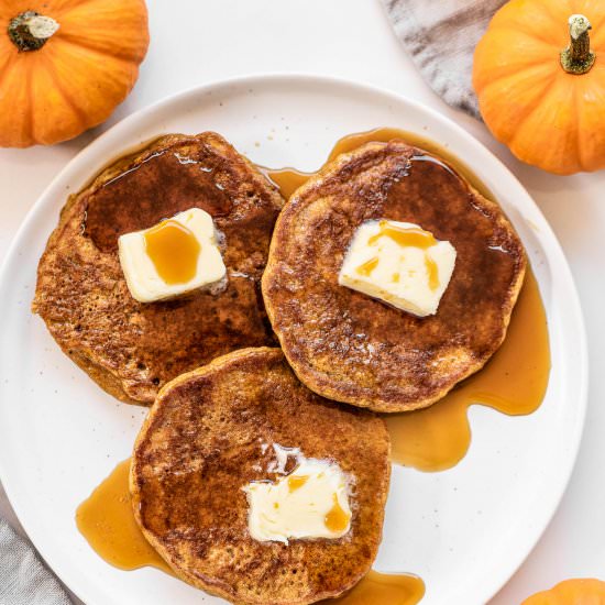 Pumpkin Pancakes - Recipe photo by The Endless Meal