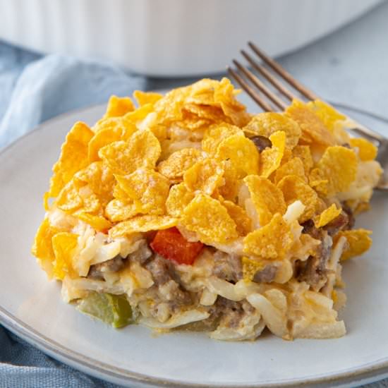 Cheesy Hash Brown Casserole - Recipe photo by giftofhospitality