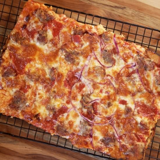 Homemade Pan Pizza - Recipe photo by Flipped-Out Food