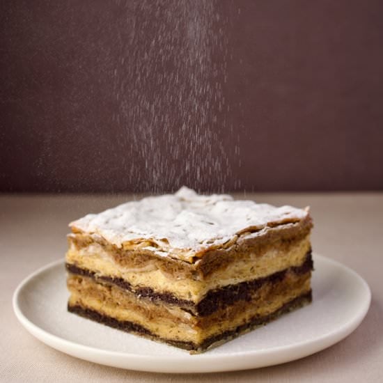 Vegan Layered Strudel Cake - Recipe photo by lavender_nina