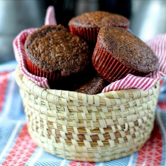 Small Batch Chocolate Chip Muffins - Recipe photo by karenskitchenstories