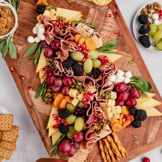 Christmas Tree Charcuterie Board - Recipe photo by bellyfull