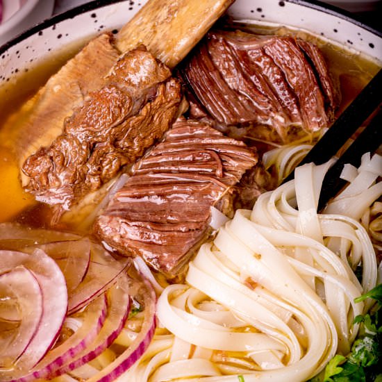 Beef noodle soup - Recipe photo by cookingwithlei