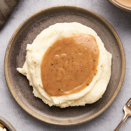 easy gravy - Recipe photo by brokebankvegan