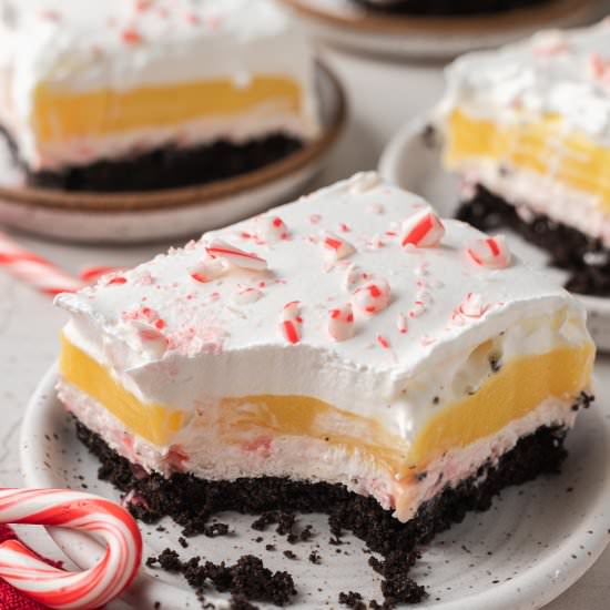 Candy Cane Dessert - Recipe photo by pumpkinnspice