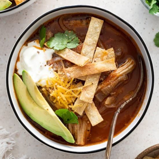 Turkey Tortilla Soup - Recipe photo by Skinnytaste