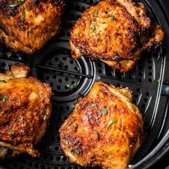 Air Fryer Chicken Thighs - Recipe photo by Skinnytaste