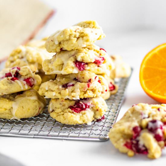 Cranberry Orange Cookies - Recipe photo by farmflavor