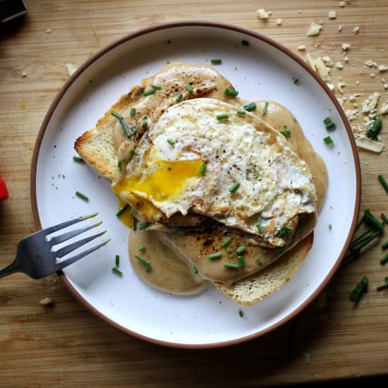 Welsh Rarebit - Recipe photo by The Buslife Kitchen