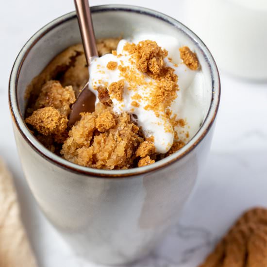Biscoff Mug Cake - Recipe photo by Chef Molly
