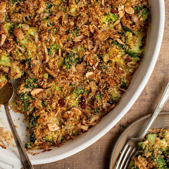 Cheesy broccoli casserole - Recipe photo by cherryonmysundae