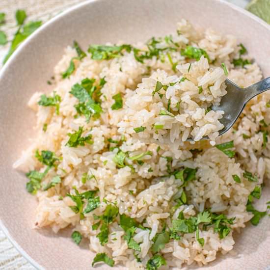 Perfect Cilantro Lime Rice - Recipe photo by Absolute Foodie