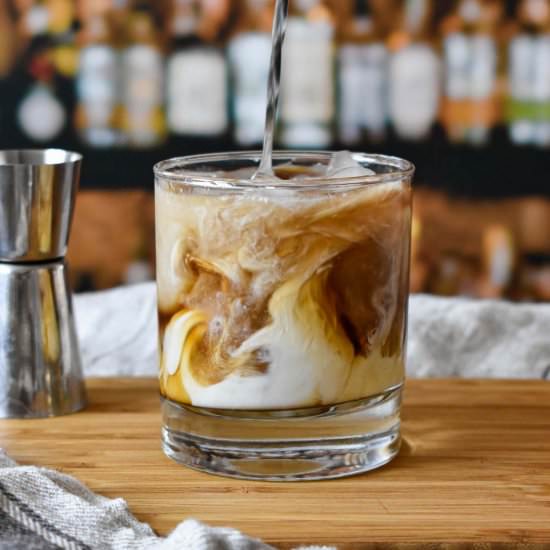 White Russian Cocktail - Recipe photo by stressbaking
