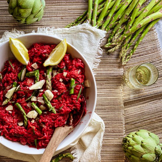 Christmas Risotto - Recipe photo by Open Plate Anthropology