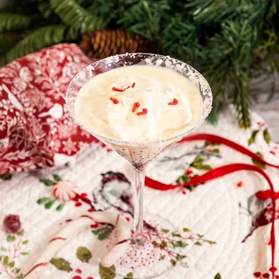 Candy Cane Martini - Recipe photo by iwilkerson