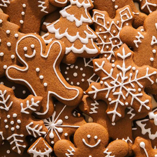 Hojicha Gingerbread Cookies - Recipe photo by takestwoeggs
