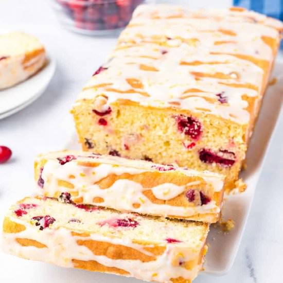 Cranberry Orange Bread - Recipe photo by OnMyKidsPlate