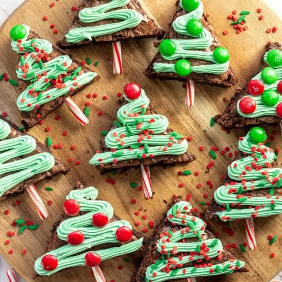 Christmas Tree Brownies - Recipe photo by AllThingsMamma