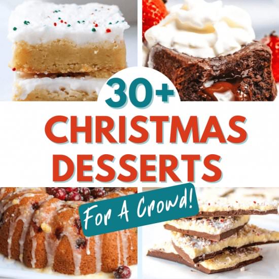 30+ Christmas Dessert Recipes - Recipe photo by AllThingsMamma