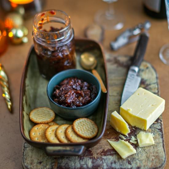 Pear Date Tamarind Chilli Chutney - Recipe photo by Flaevor