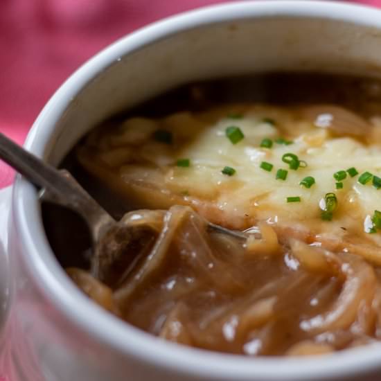 French Onion Soup - Recipe photo by Cooking Gorgeous