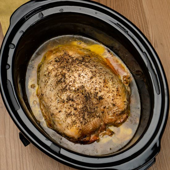 Slow Cooker Turkey Crown - Recipe photo by Flawless Food
