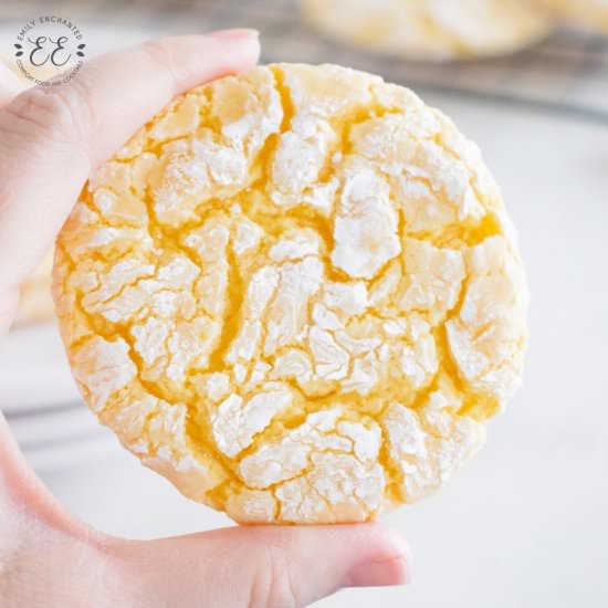 Lemon Snowflake Cookies - Recipe photo by emilyenchanted
