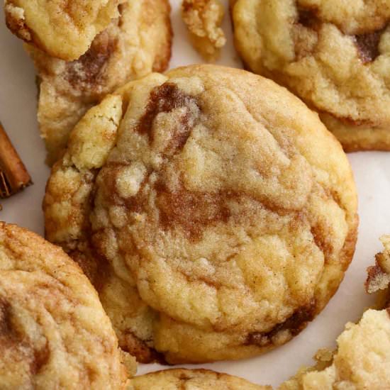 Cinnamon Roll Cookies - Recipe photo by Celebrating Sweets