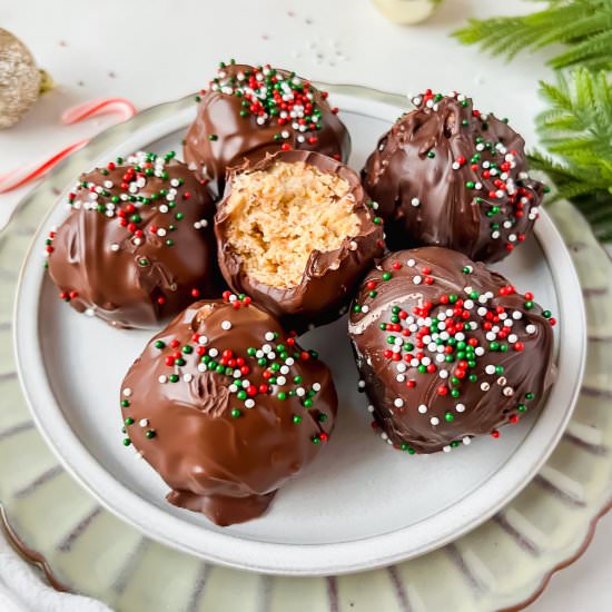 Buckeye Balls - Recipe photo by apaigeofpositivity