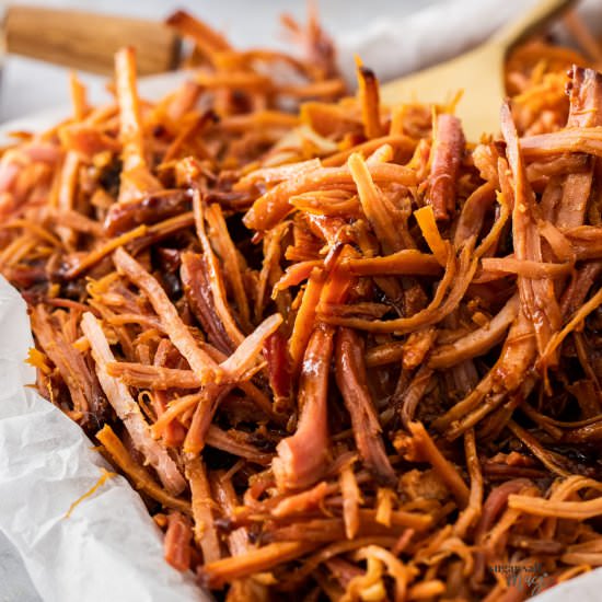 Pulled Ham - Recipe photo by sugarsaltmagic
