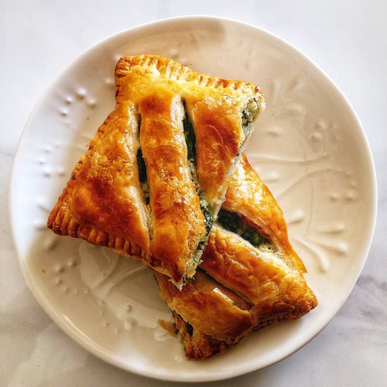 Spinach and Ricotta Puff Pastry - Recipe photo by myfoodmemoirs
