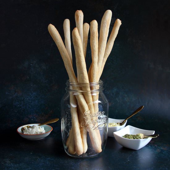 Gluten Free Breadsticks - Recipe photo by glutenfreealchemist