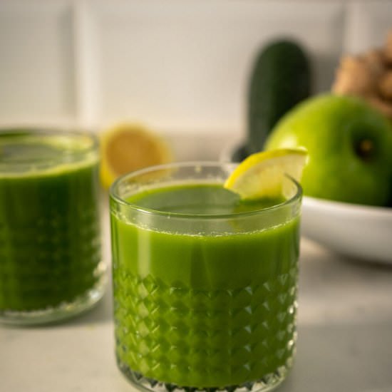 Juice Green Apple - Recipe photo by Ourplantbasedworld