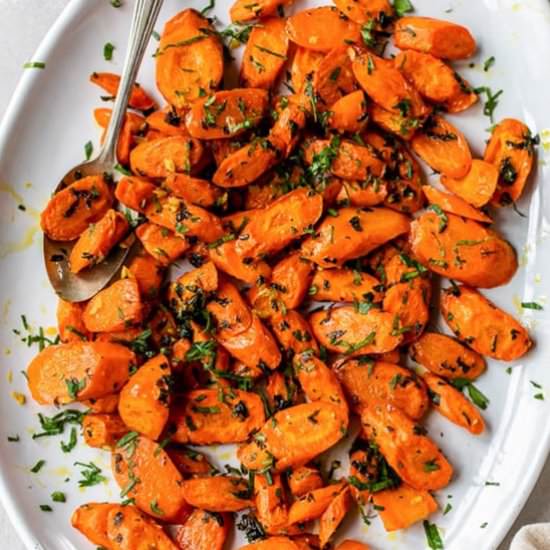 Herb Roasted Carrots - Recipe photo by Skinnytaste