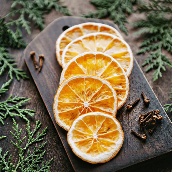 How to Make Dried Orange Slices - Recipe photo by goodlifeeats
